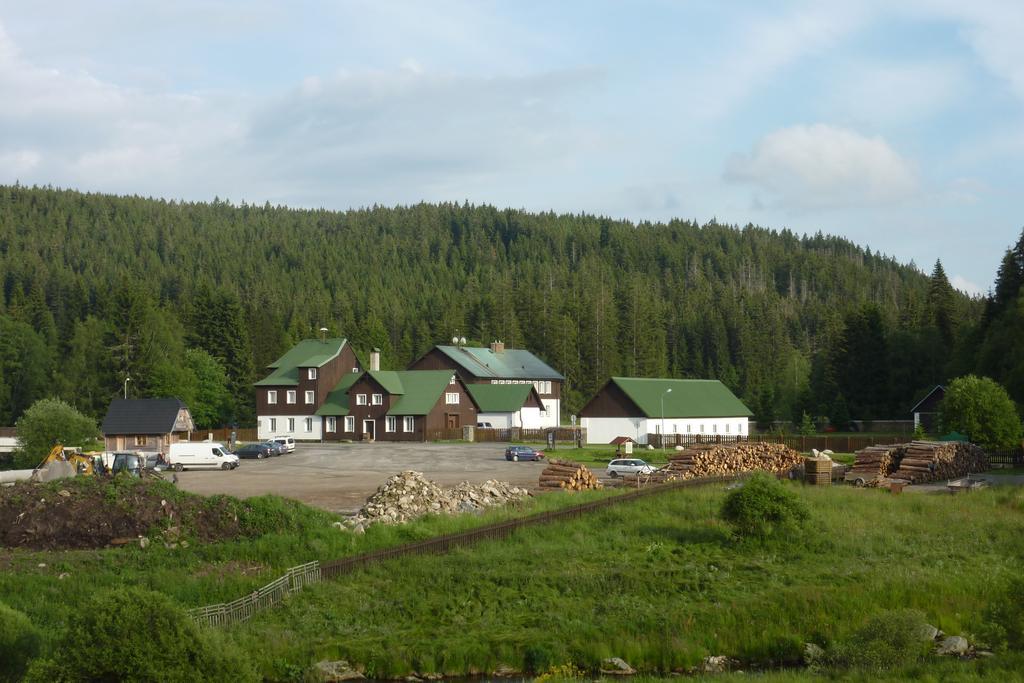 Penzion U Pstruha Modrava Kültér fotó